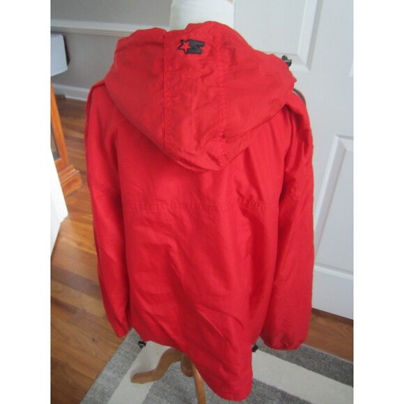 UNIVERSITY OF MARYLAND STARTER HOODED  WINDBREAKER JACKET   SIZE XL - Picture 5 of 6